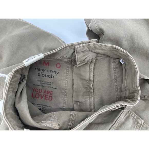 NWT AMO Easy Army Slouch Trouser Pant Sz 25 (meas 28) Thyme MSRP $302 - Picture 14 of 16